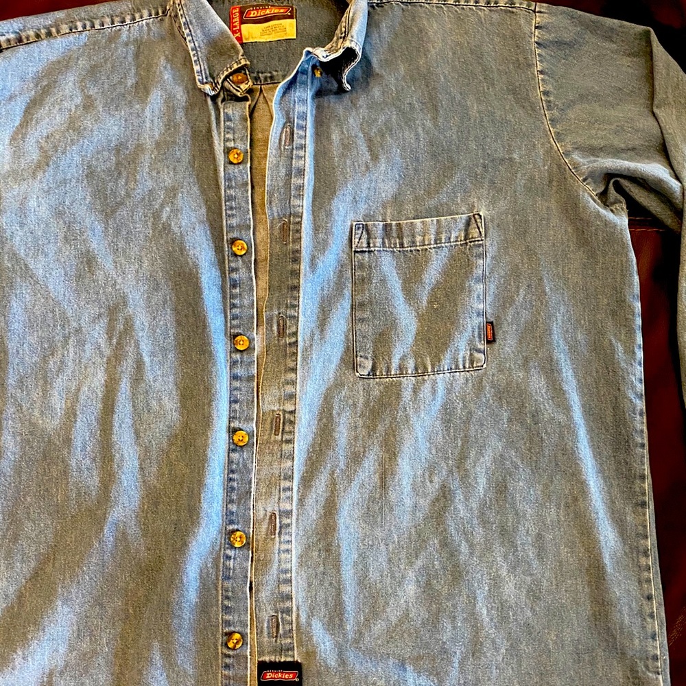 Denim Button-down